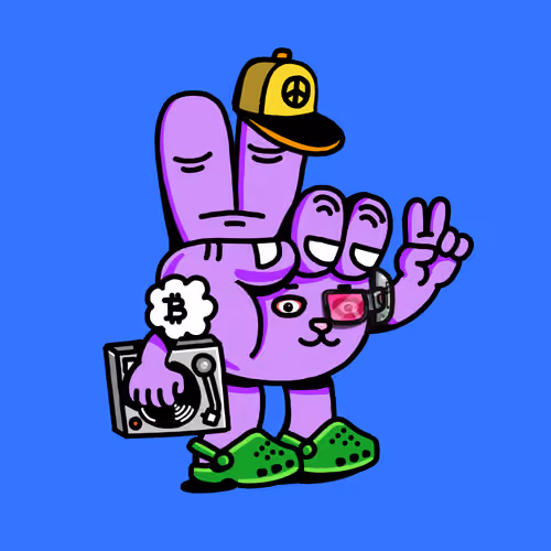 PEACE RABBIT #1149