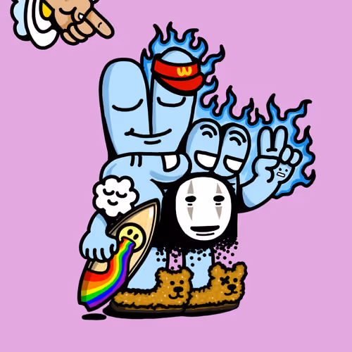 PEACE RABBIT #3265