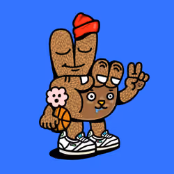 PEACE RABBIT #6599
