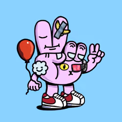 PEACE RABBIT #5043
