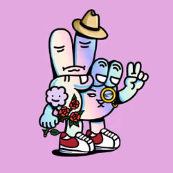 PEACE RABBIT #4048