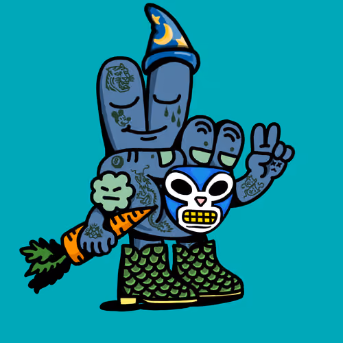 PEACE RABBIT #6529