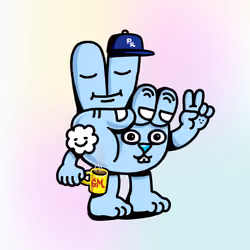 PEACE RABBIT #3830