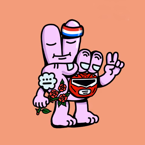 PEACE RABBIT #6563