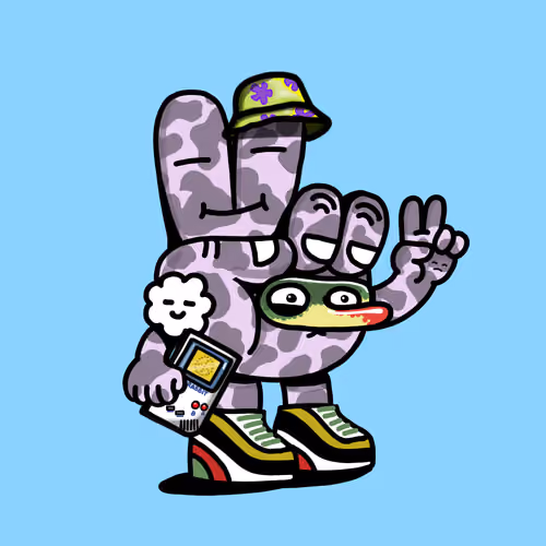 PEACE RABBIT #3462
