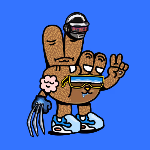 PEACE RABBIT #2712