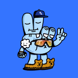 PEACE RABBIT #6173