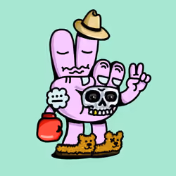 PEACE RABBIT #2706