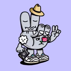 PEACE RABBIT #2415