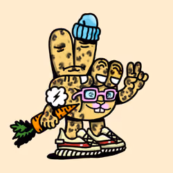 PEACE RABBIT #6811