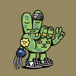 PEACE RABBIT #3883