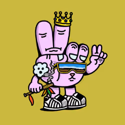 PEACE RABBIT #6299
