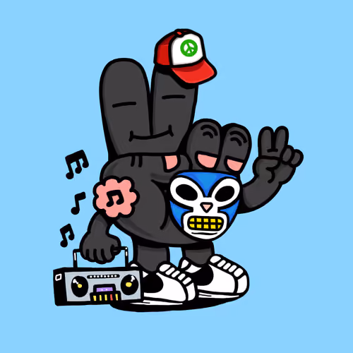 PEACE RABBIT #7387