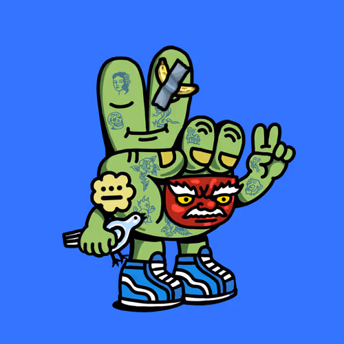 PEACE RABBIT #3797