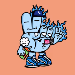 PEACE RABBIT #5963