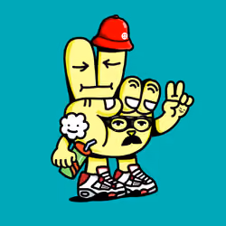 PEACE RABBIT #5139
