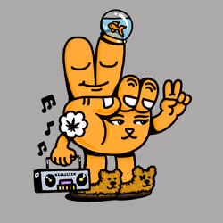 PEACE RABBIT #3409