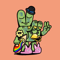 PEACE RABBIT #5615