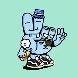 PEACE RABBIT #3361
