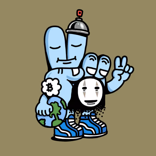 PEACE RABBIT #6486