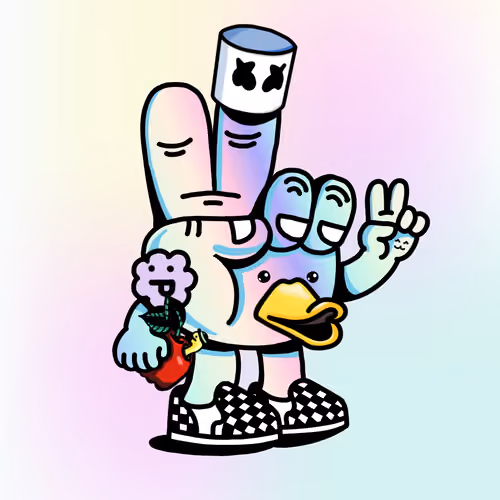 PEACE RABBIT #6542