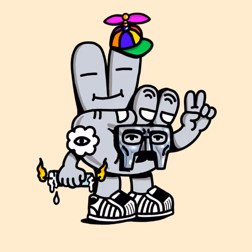 PEACE RABBIT #5546