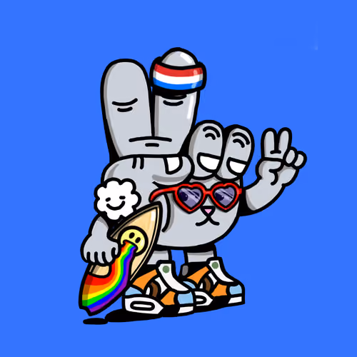 PEACE RABBIT #4146