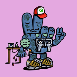 PEACE RABBIT #4031