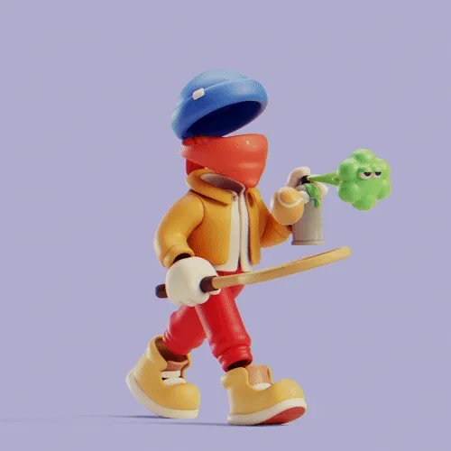 Invisible Friends 3D #4992