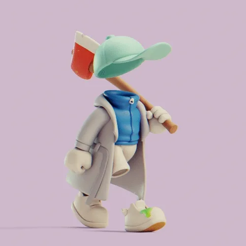 Invisible Friends 3D #3059