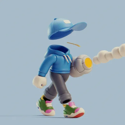 Invisible Friends 3D #841