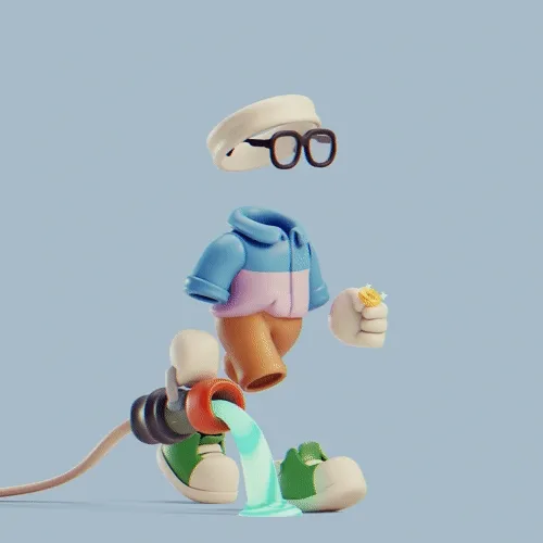 3d Invisible Friends