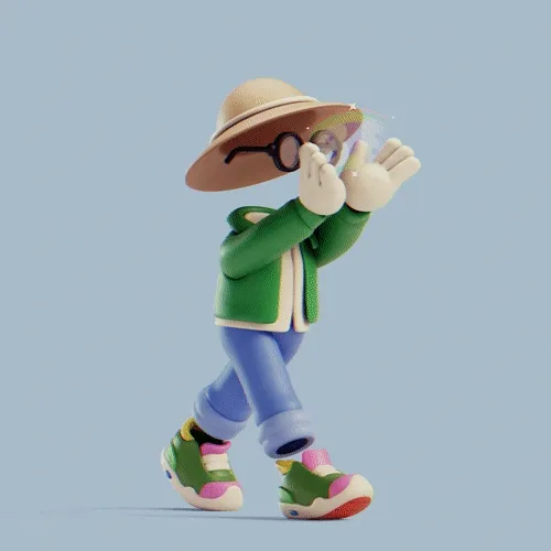 Invisible Friends 3D #2432
