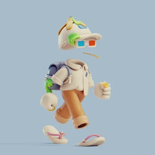 3d Invisible Friends