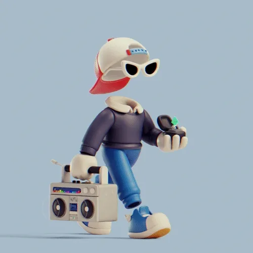 3d Invisible Friends