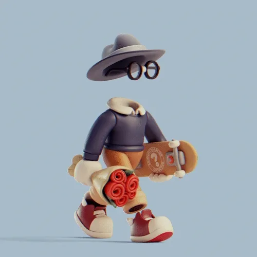 3d Invisible Friends