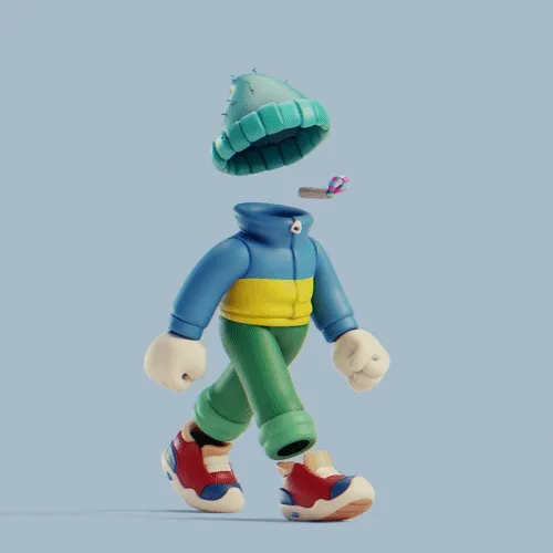 3d Invisible Friends