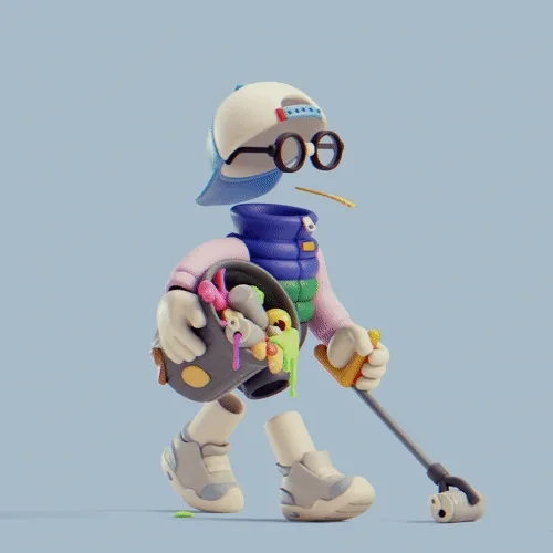 Invisible Friends 3D #2005