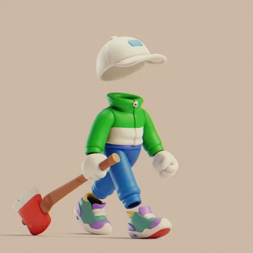 Invisible Friends 3D #2500
