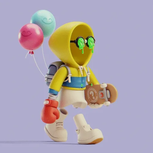 Invisible Friends 3D #1693