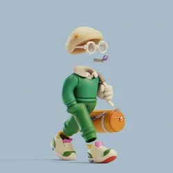 Invisible Friends 3D #4317