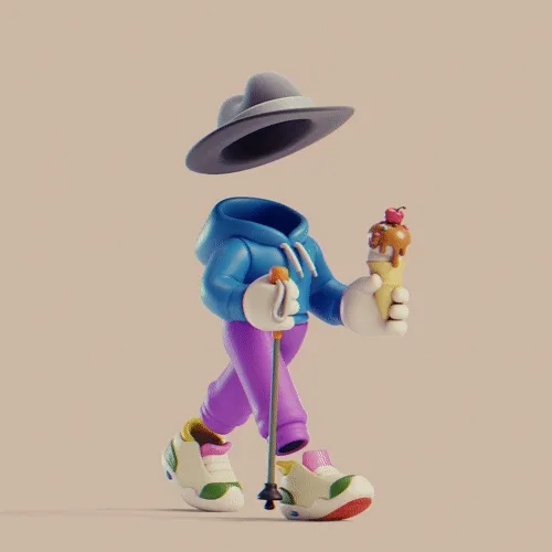 3d Invisible Friends