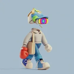 Invisible Friends 3D #1329