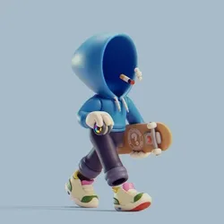 Invisible Friends 3D #866