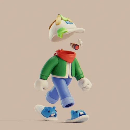 3d Invisible Friends