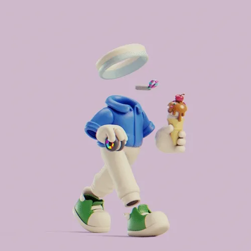 Invisible Friends 3D #798