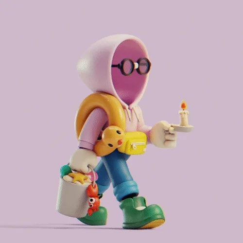 Invisible Friends 3D #4958