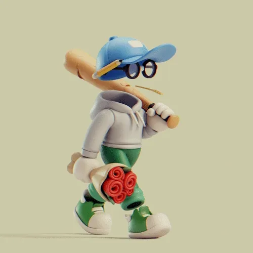 Invisible Friends 3D #4025