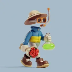 Invisible Friends 3D #3400