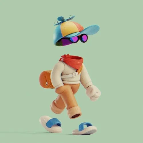 Invisible Friends 3D #907
